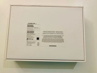 Caja vacía MacBook Pro