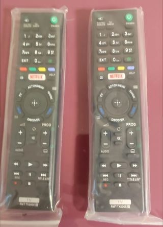 2 MANDOS PARA TELEVISIÓN SMART TV SONY ......