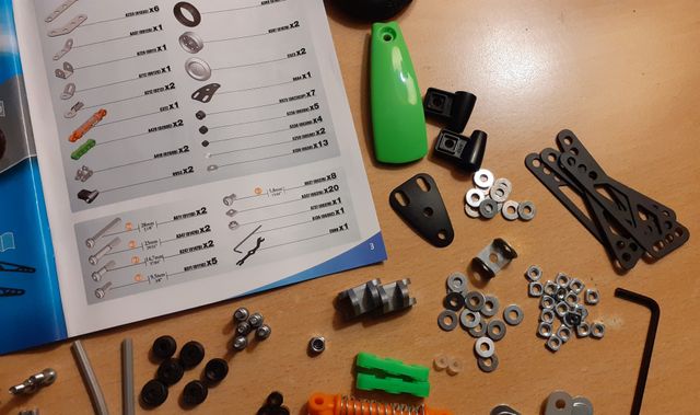 Meccano 3550 Multimodels moto. Con istruzioni