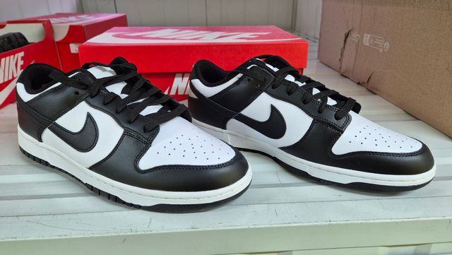 NIKE DUNK LOW RETRO PANDA 47.5 ESP 13 USA NUEVAS