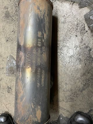 Silenciador final e intermedio volkswagen