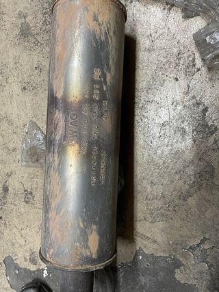 Silenciador final e intermedio volkswagen