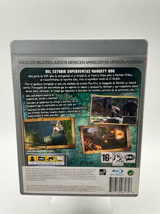 UNCHARTED EL TESORO DE DRAKE PLAYSTATION 3