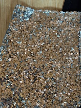 Top lentejuelas plata