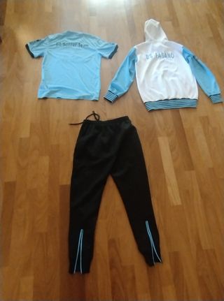 Completo da calcio ragazzo 3 pezzi M