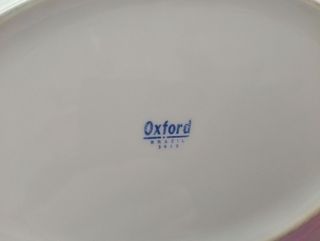 Ensaladera y fuente vajilla antigua Oxford