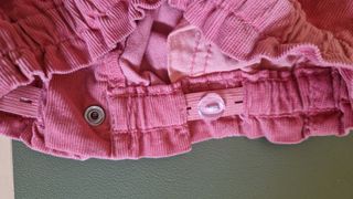 Pantaloni bimba in velluto 