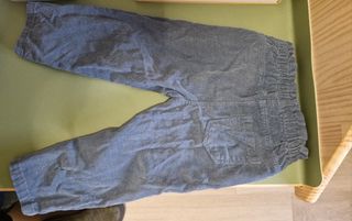 Pantaloni bimba in velluto 