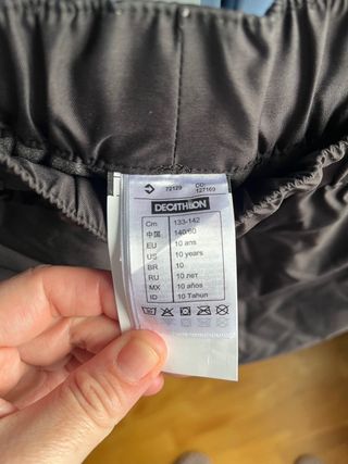 Pantalón nieve infantil