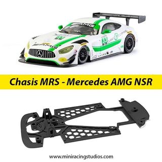 Chasis 3D carbono Mercedes AMG NSR soporte NSR