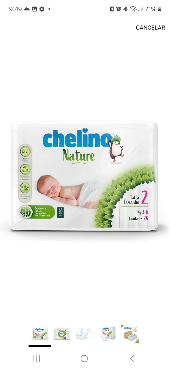 Pañales chelino