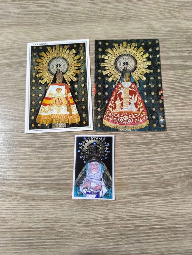 Postales varias virgenes