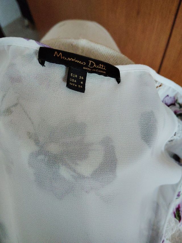 Camisa MASSIMO DUTTI talla S