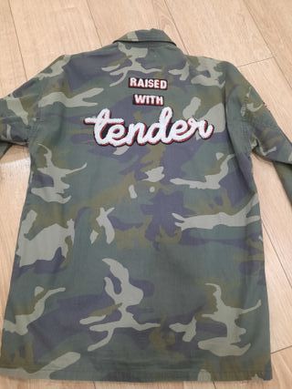 Camisa militar Pull & Bear