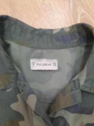 Camisa militar Pull & Bear