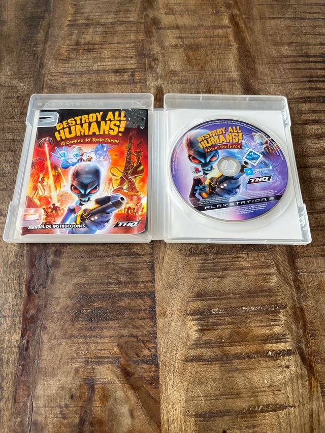 Destroy all humans ps3 completo pal esp