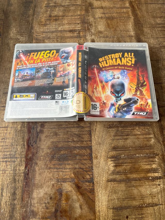 Destroy all humans ps3 completo pal esp