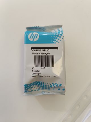 Cartucho HP 301 color