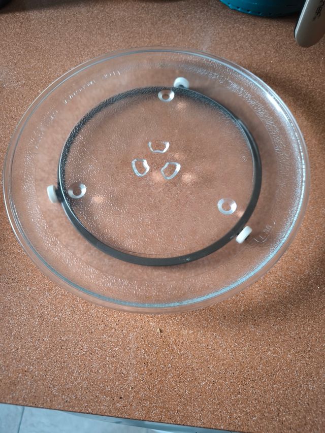 Plato giratorio microondas