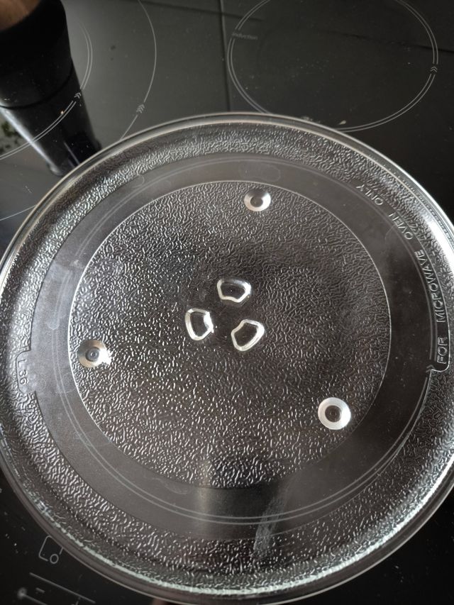 Plato giratorio microondas