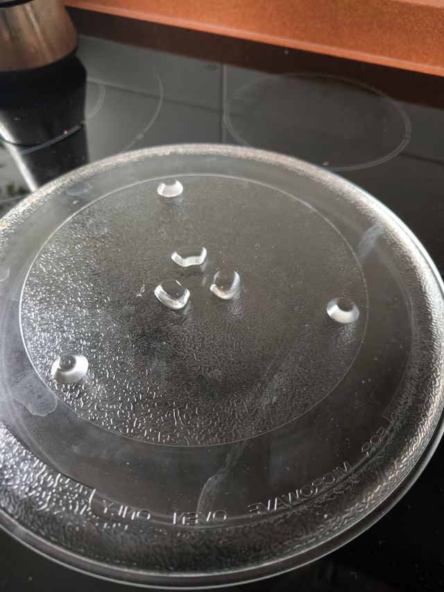 Plato giratorio microondas