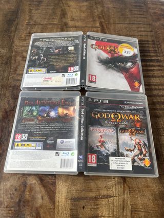 2 juegos God of War ps3 completos pal esp