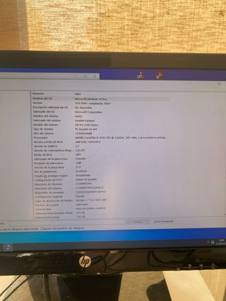 Torre ordenador Hp pro