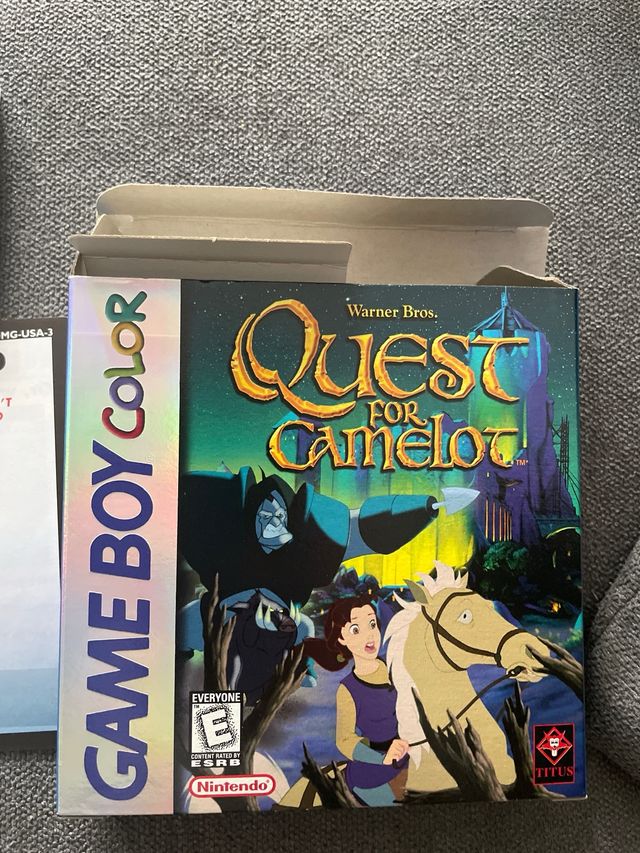 Gameboy color quest for camelot