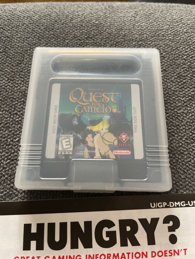 Gameboy color quest for camelot