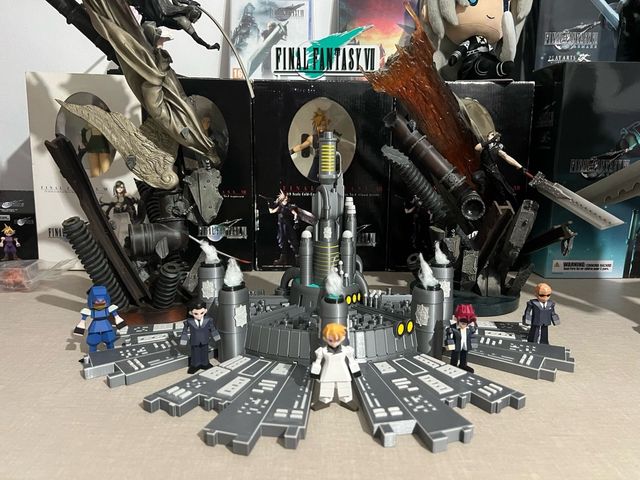 Escenografia Midgar final fantasy 7