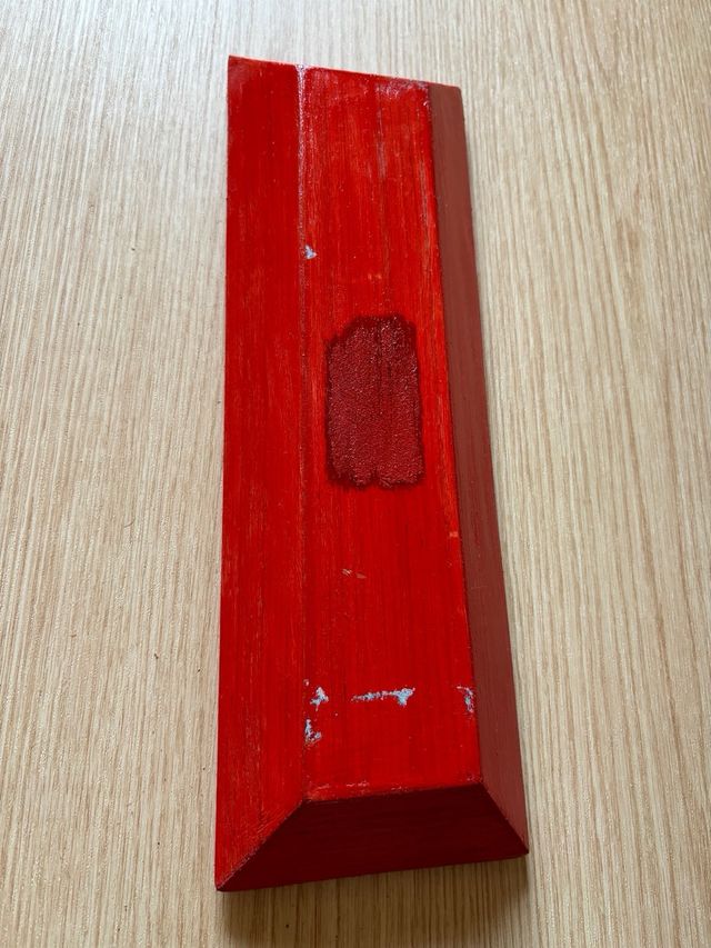 Ciotola piatto in legno verniciato 