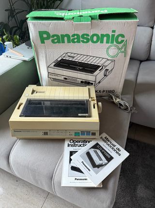 Impresora Matricial Panasonic KX-P1180 años 90