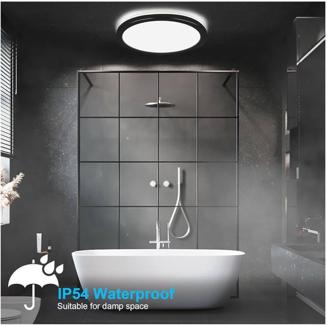 Plafón LED redondo de 18 W