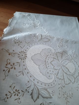 Lenzuola matrimoniale metà 900