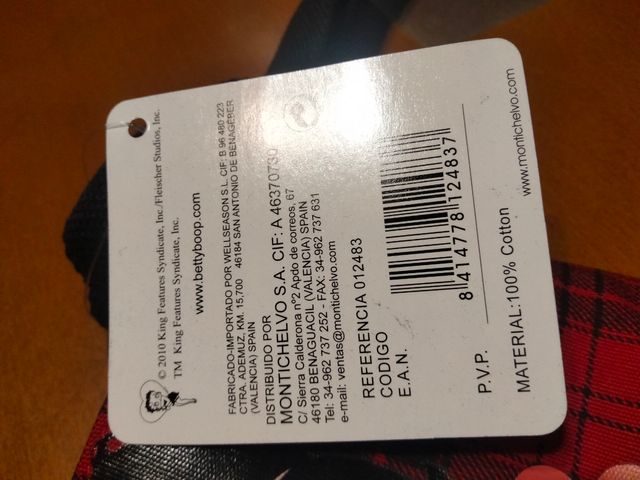 Bolso bandolera Betty Boop