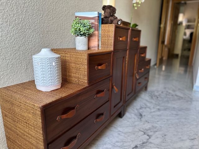 Pareja de muebles escalera Casanova y Gandía