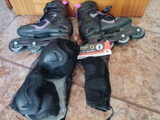 Patines y protecciones