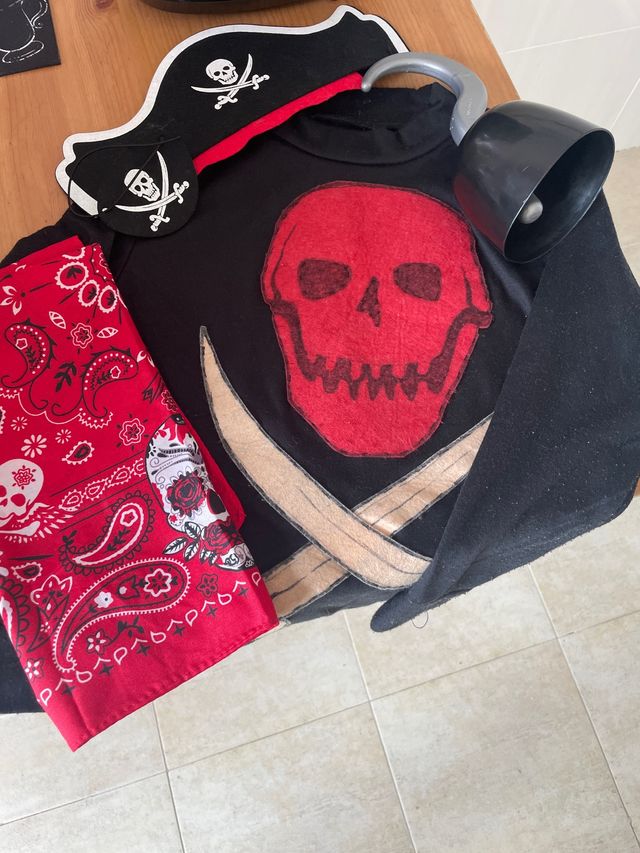 Disfraz pirata 5 años
