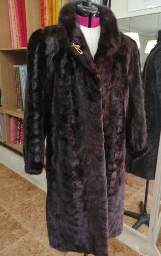 Abrigo tipo vison
