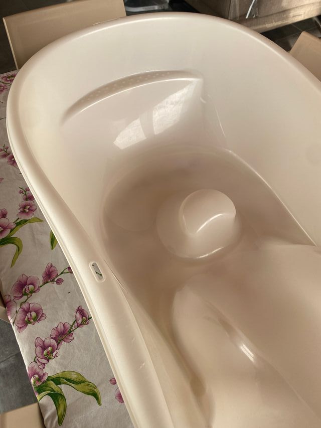 Vasca Bagnetto Neonato - Seduta Antiscivolo OKBABY