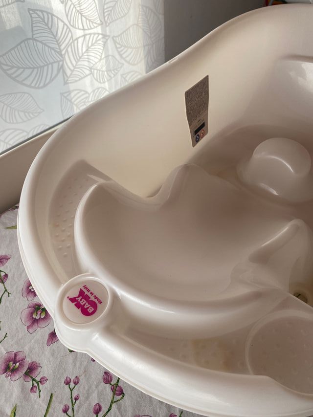 Vasca Bagnetto Neonato - Seduta Antiscivolo OKBABY