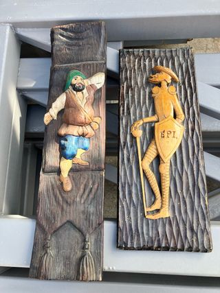 Cuadros de Don Quijote y Sancho