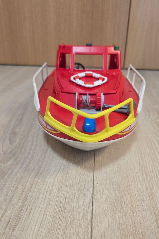 Barco de rescate bomberos  PLAYMOBIL