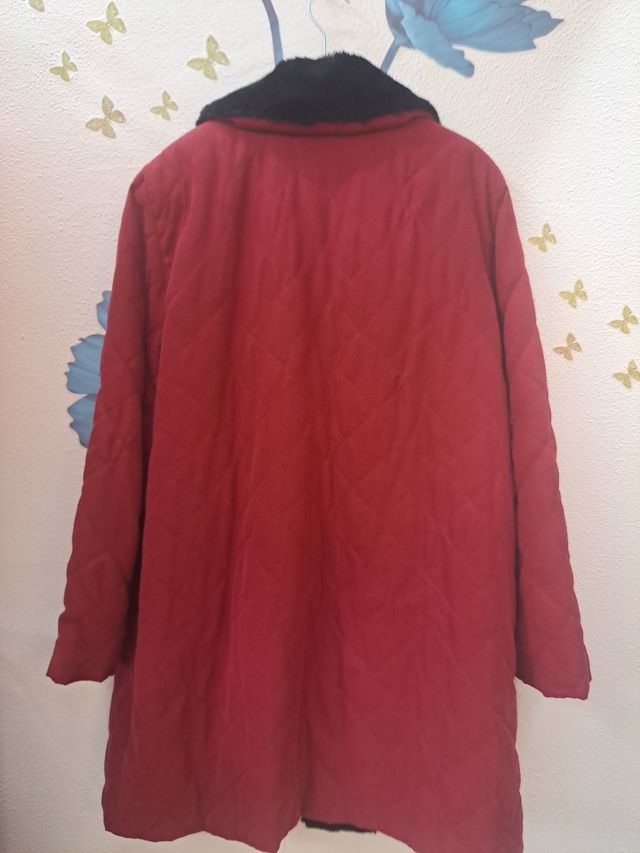 Parka larga acolchada