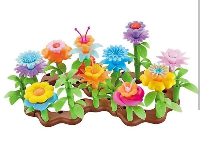 Jardín de flores para niños