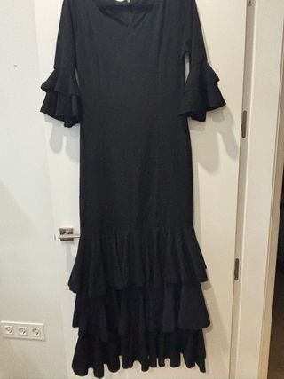 Traje Flamenca Negro 