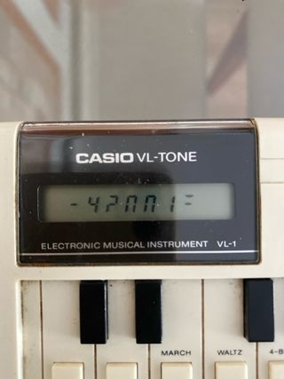 Casio teclado vl-TONE