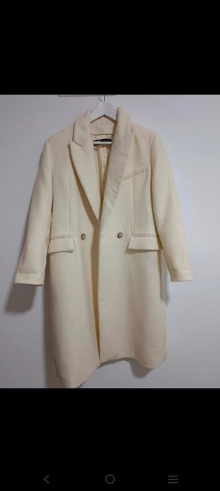 Abrigo lana oversize