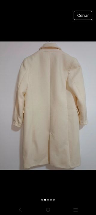 Abrigo lana oversize