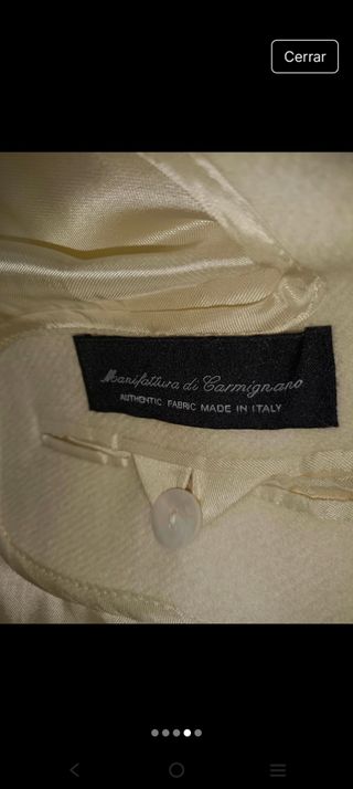 Abrigo lana oversize